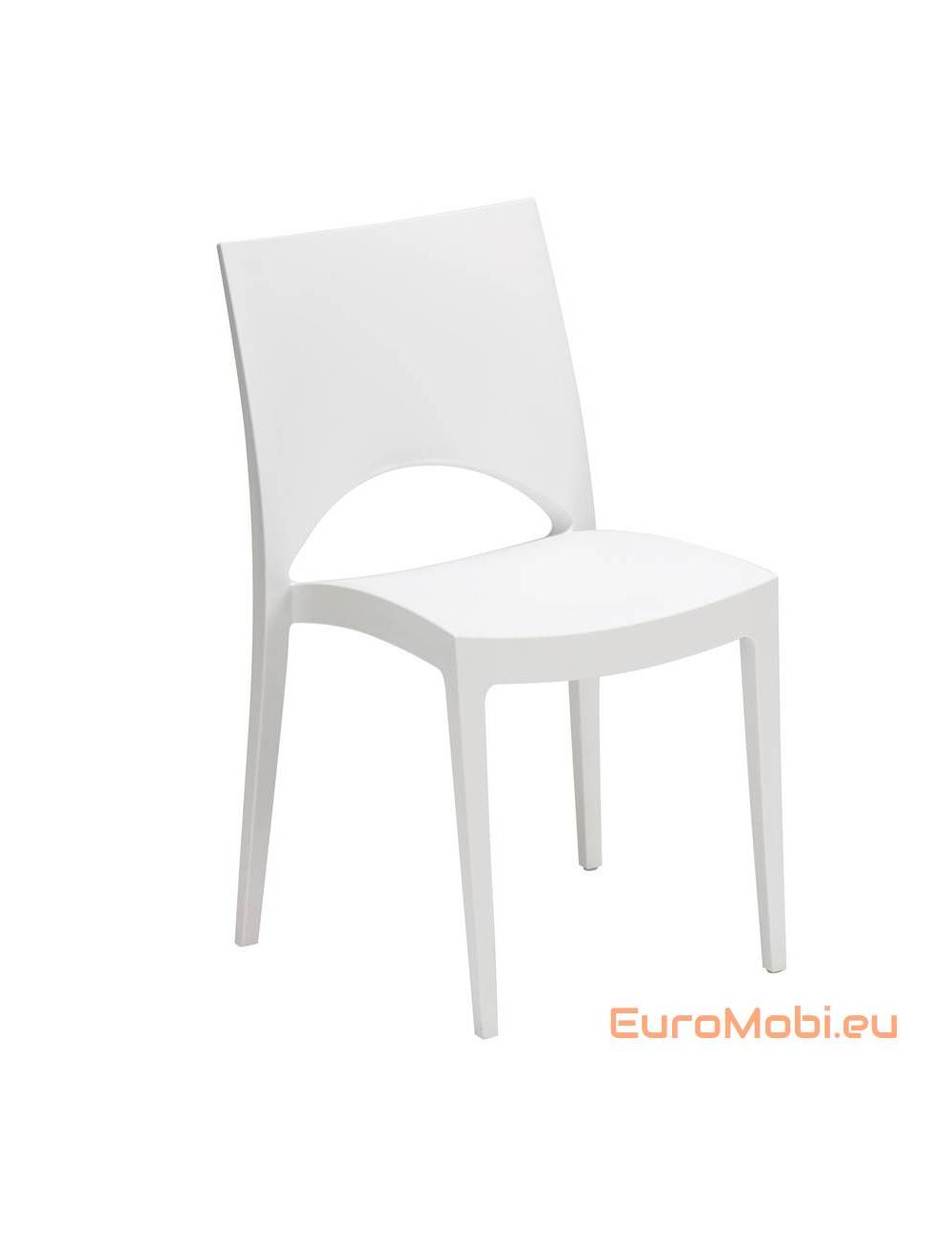 Cuzy stacking chair white Cuzy stacking chair white