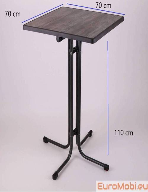 Morel high table - 70 x 70 cm - Sevelit