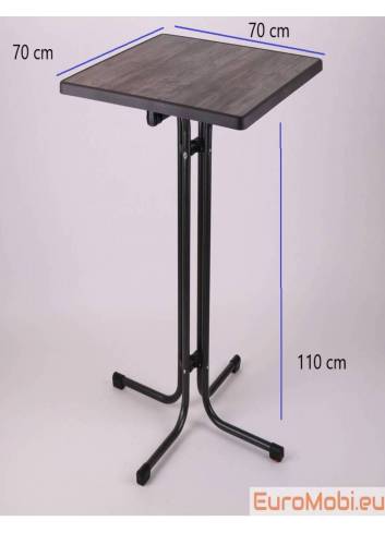 size of the standing table