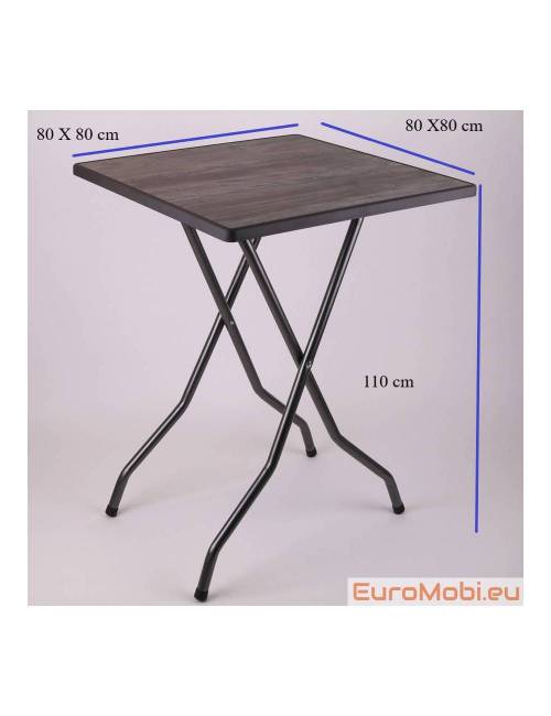 Melin Pizarra standing table - 80 x 80 cm