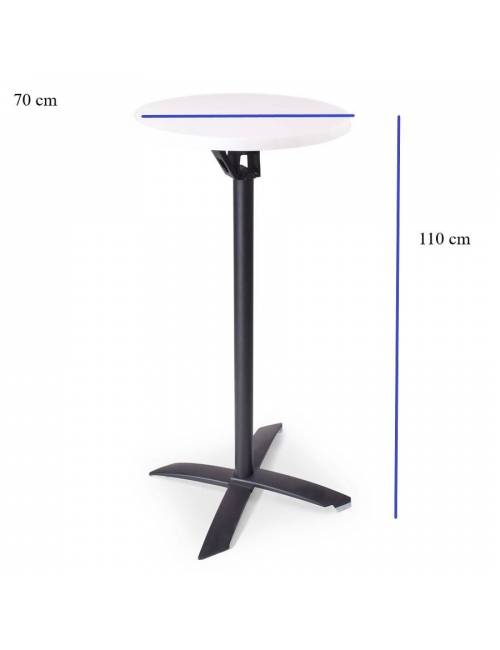 Miroc hoge tafel - Ø70 cm - Mlit