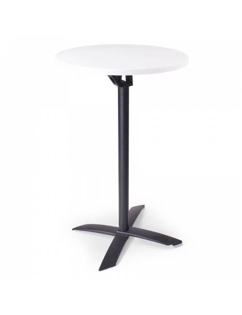 miroc standing dining table Ø70 cm mlit white