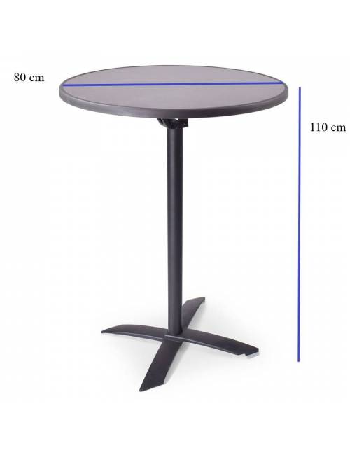 Miroc high table - Ø80 cm - Mlit