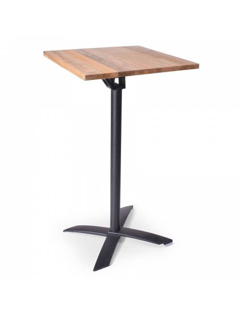 Table mange debout Miroc Elm Wood - 60 x 60 cm - Mlit