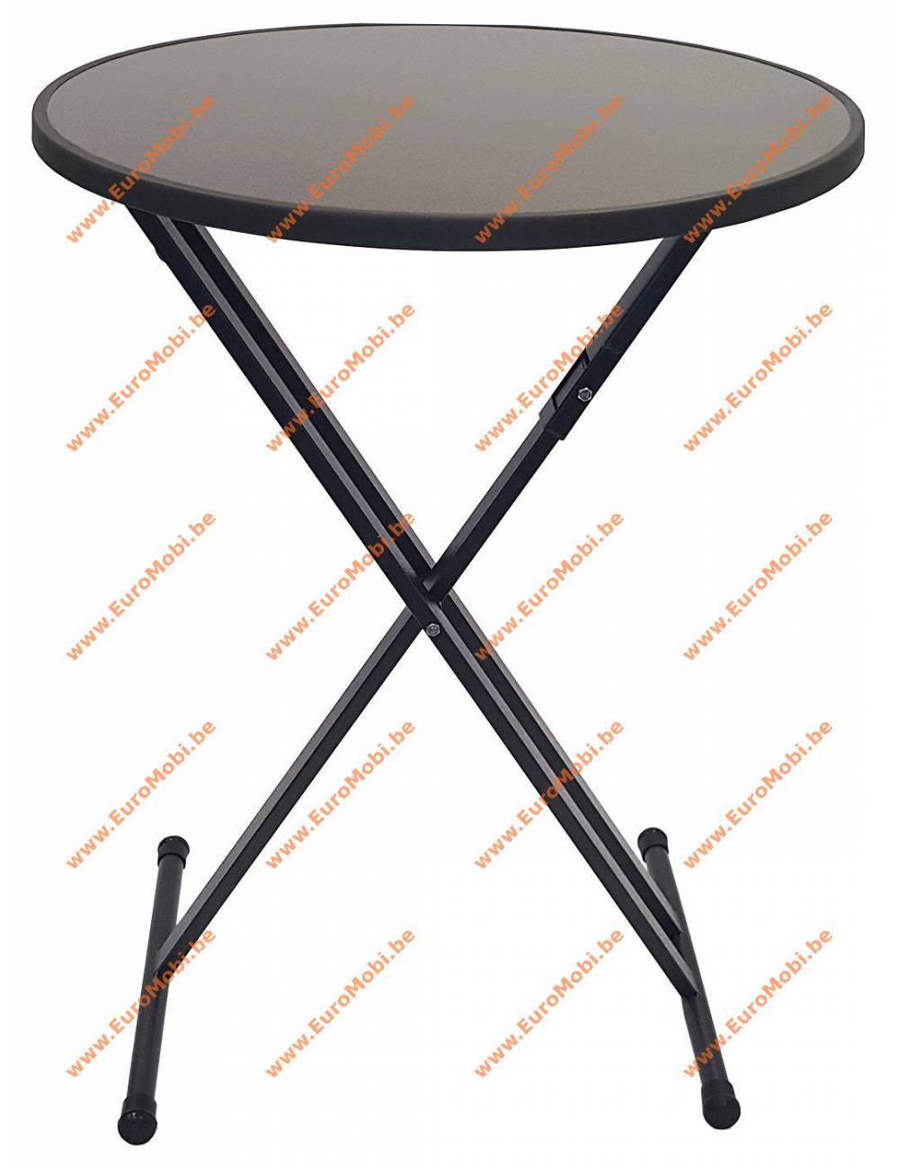Table "mange-debout" Mavic Anthracite Ref.090234 Mlit gris 80 cm