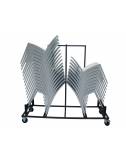 Ref. E8d02--M - chariot pour 40 chaises Corbion ou Corbières