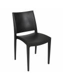 La chaise Corbion, noire. Réf E9r24M