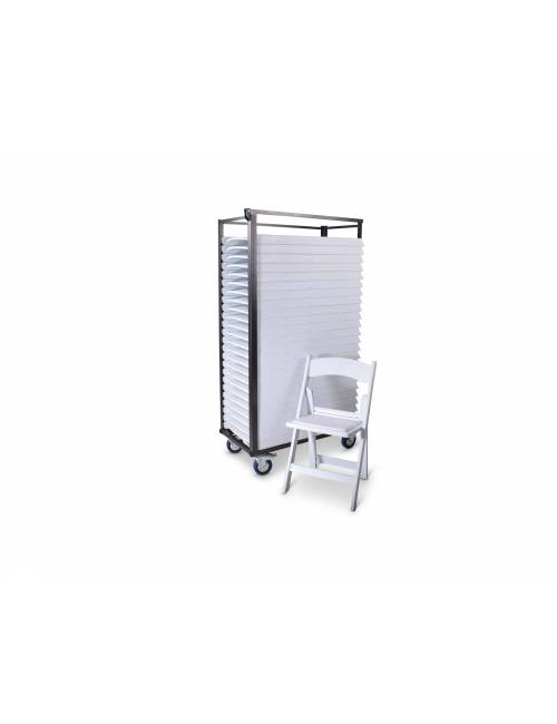 Cécile Folding Chair Trolley