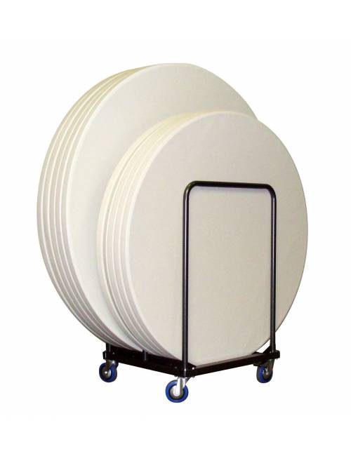 Transport trolley for Tacoma tables - half round - round - square and Tully tables - round