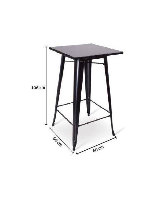 Table haute mange debout Matra - 70 x 70 cm