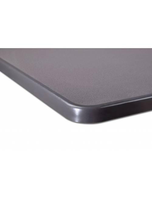 Table de terrasse Tucson Anthracite 70 x 70cm - Mlit