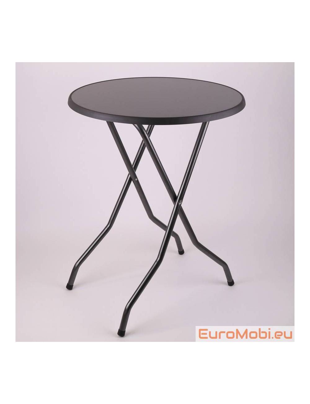 Melin Anthracite standing table Ø80cm open Melin Anthracite standing table Ø80cm open