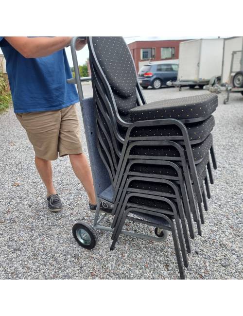 Transportwagen voor Wellington stapelstoelen