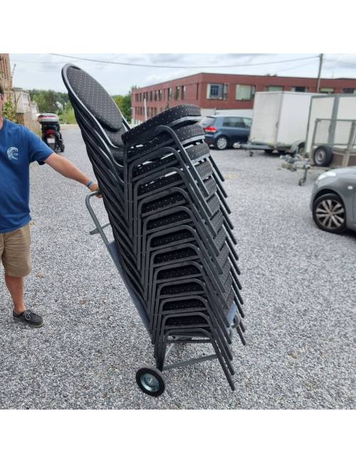 Transport trolley for Wellington stacking chairs