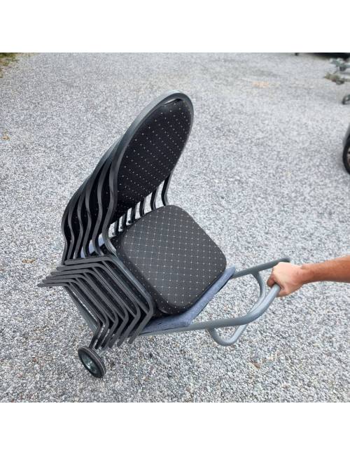 Transport trolley for Wellington stacking chairs