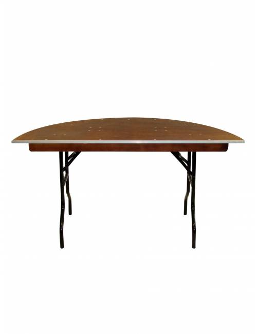 Half round Tacoma folding table - 153 x 76cm