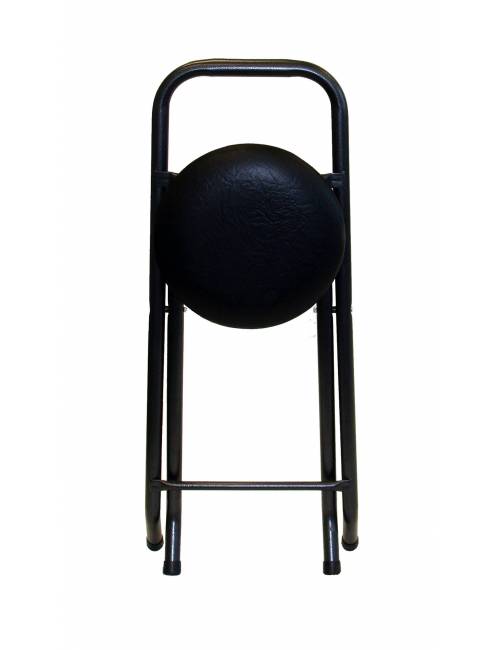 Tabbo high stool - foldable - black