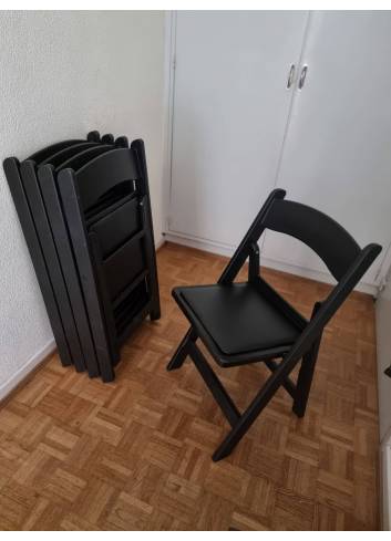 chaise pliable et empilable