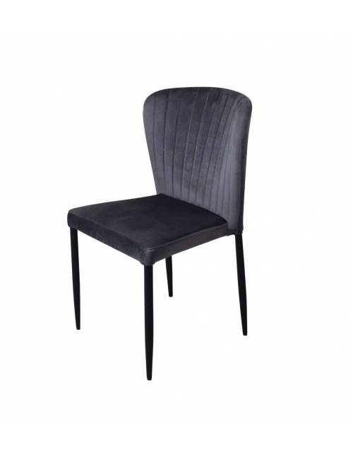 Stackable chair Chicago - velvet - several colors