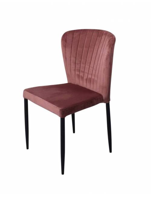 Stackable chair Chicago - velvet - several colors