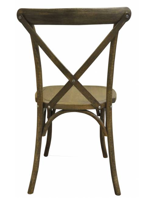 Stackable chair - Cross Back