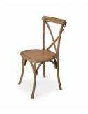 chaise en bois Cross Back