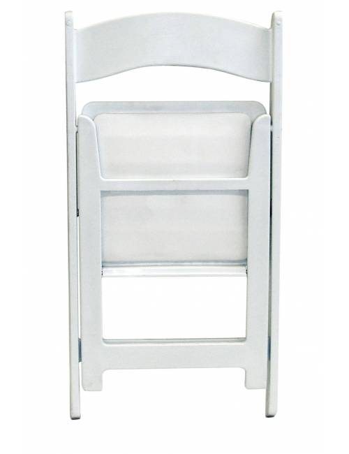 Cecile folding chair - white