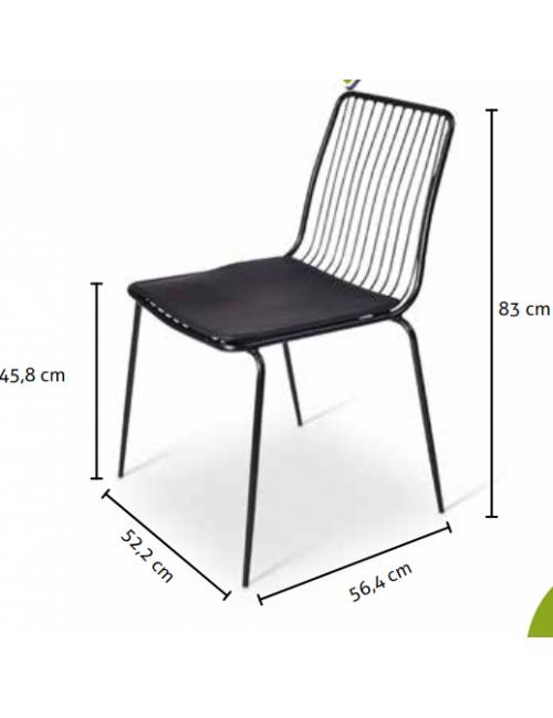 Cazac stackable chair