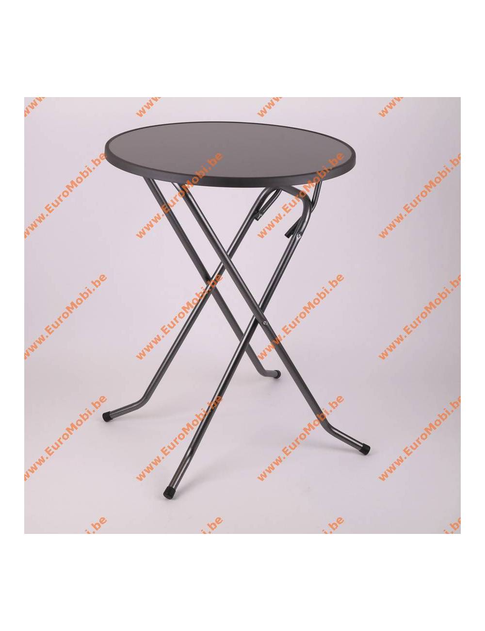 Mater standing table Anthracite Ø80cm