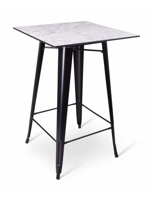 Table haute mange debout Matra - 70 x 70 cm