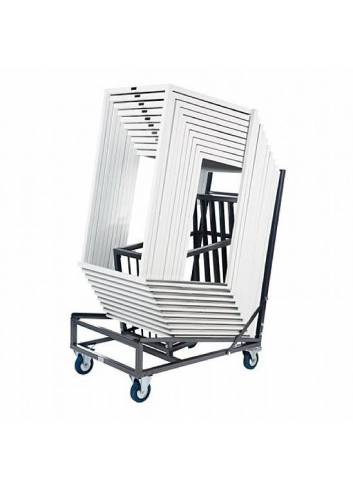 stackable standing table trolley