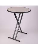 Table "mange-debout"   Ref. E90217M Mavic Granite 85 cm