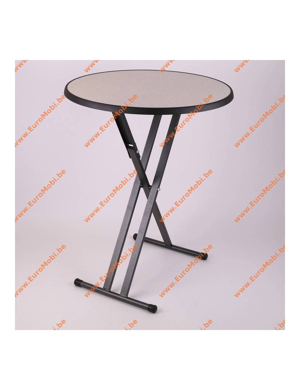 Table "mange-debout"   Ref. E90217M Mavic Granite 85 cm