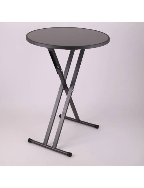 Mavic Anthracite "high bar" table - Ø80cm