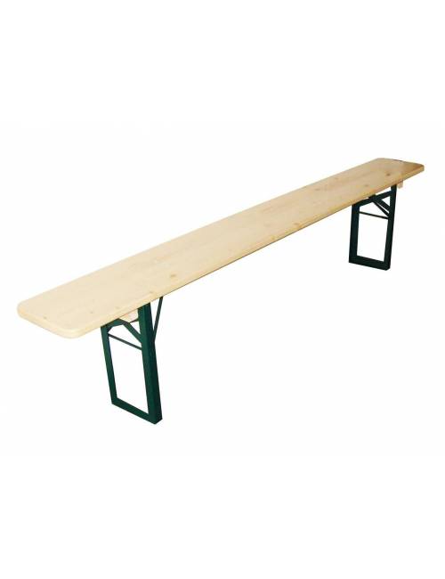 Ensemble de brasserie Premium Munich - table 220 x 50 cm et 2 bancs