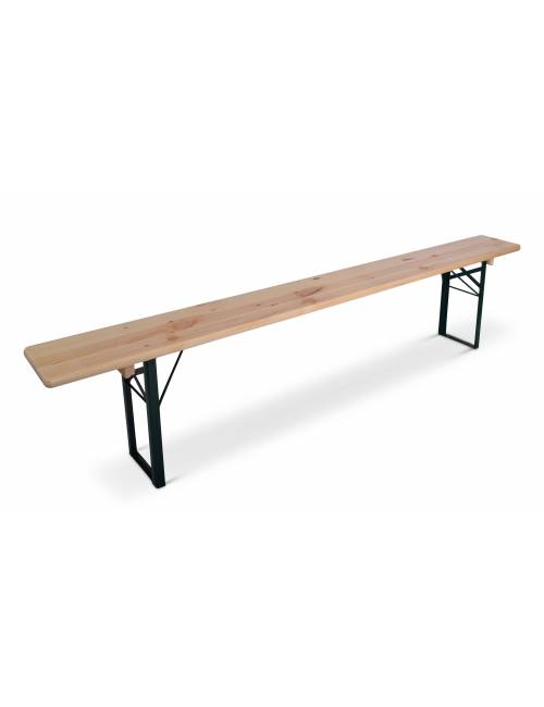 Ensemble de brasserie Standard - table 220 x 50 cm et 2 bancs