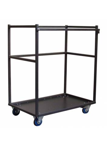 Small transport trolley for standing tables Morel empty
