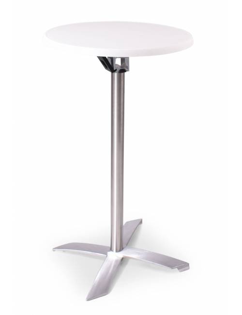 Miroc "high bar" table white Ø60cm