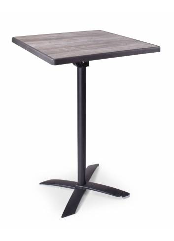 table mange debout  Miroc 70 X 70 cm vintage