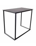 Moma Square Concrete 120x70 cm structure noire