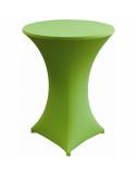 Nappe extensible pour table debout  vert2 