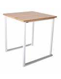 Table de terrasse Times Square plateau Elm Wood