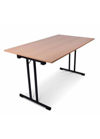 Table pliante Conférence - 140 x 80 cm - Melamine