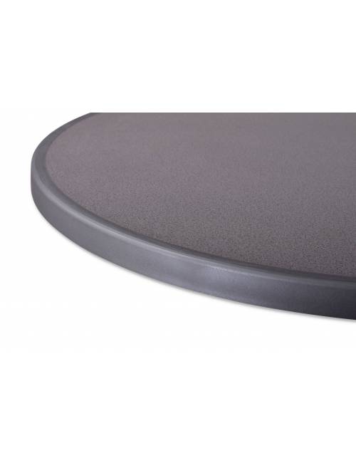 Table de terrasse Toledo Anthracite - Ø70cm - Mlit