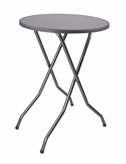 Table "mange-debout" Melin Anthracite Ø80cm