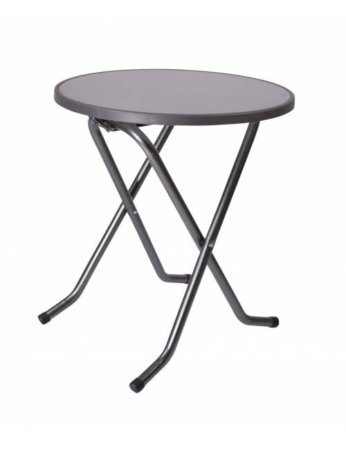 Table de terrasse Toledo Anthracite - Ø70cm - Mlit