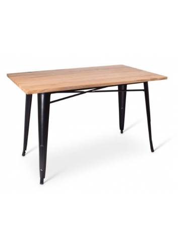 Table mange-debout Tigard 120 x 70 cm Elm Wood