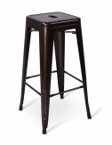 Tabouret de bar noir Tabar