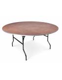 Tacoma table pliante ronde Ø165cm