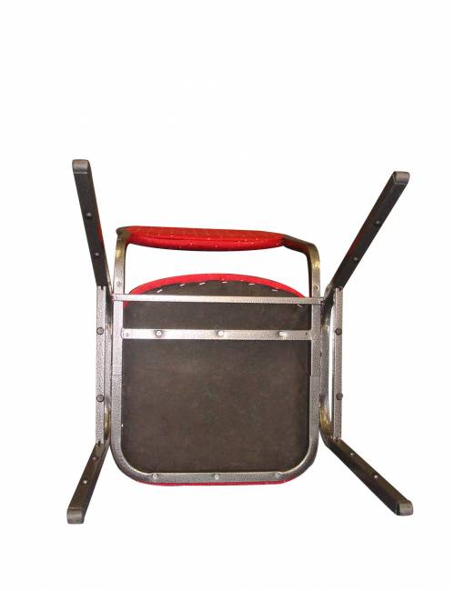 Wellington stackable chair - hammered gray frame